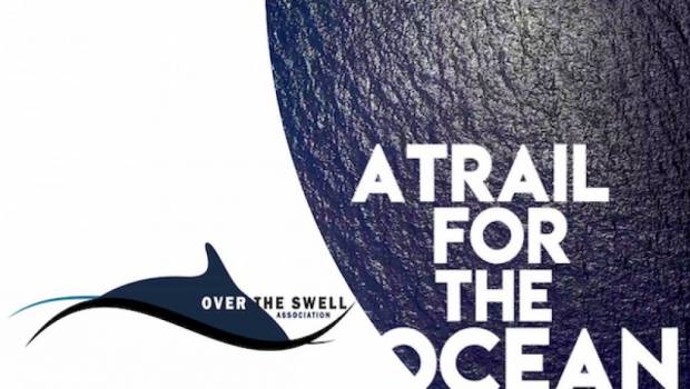 a trail for the ocean