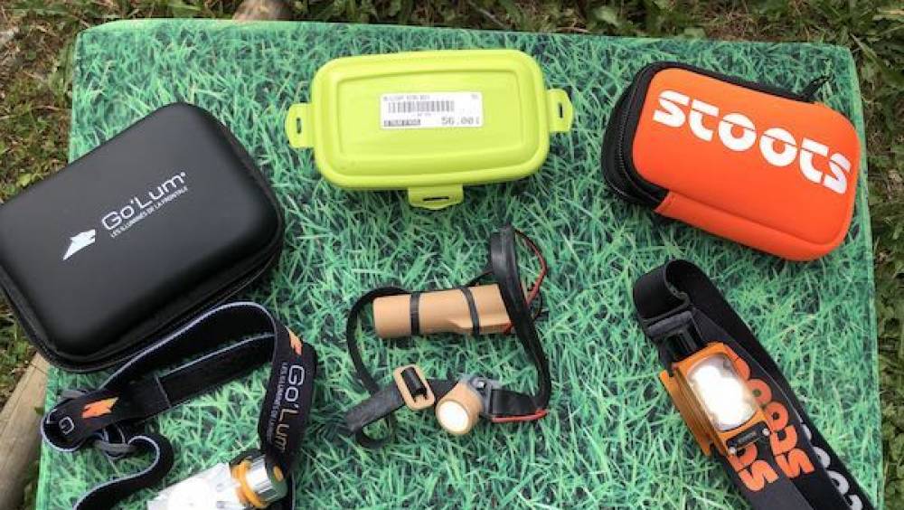 test 3 lampes frontales made in france