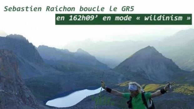 sebastien raichon boucle le gr5 en autonomie complete en 162h09