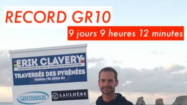 e clavery explose la traversee des pyrenees en 9j 9h 12min