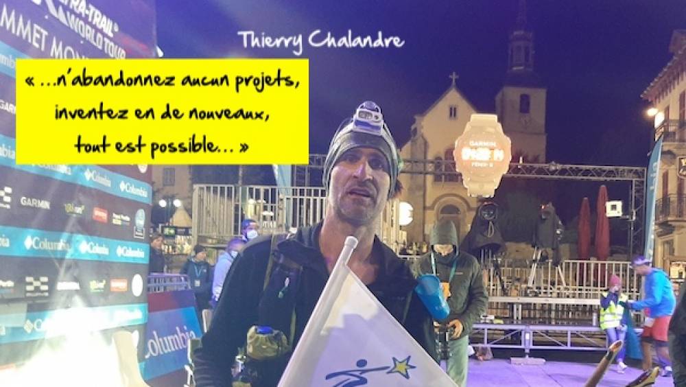 4 ans apres son cancer t chalandre de nouveau finisher de lutmb