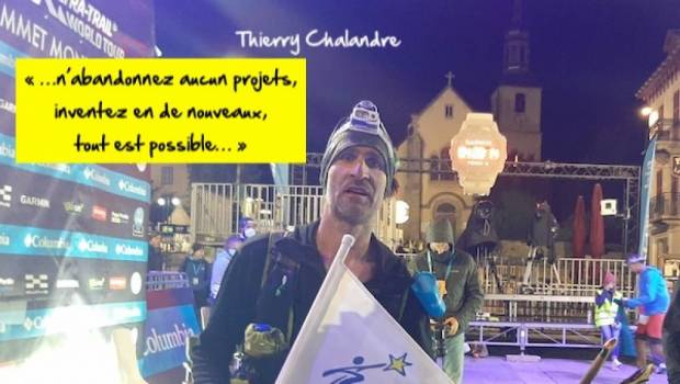 4 ans apres son cancer t chalandre de nouveau finisher de lutmb