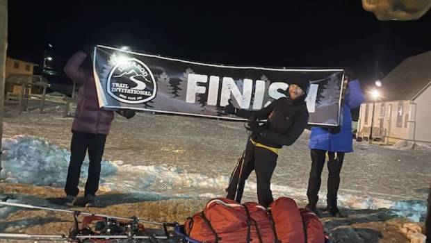 erick basset finisher de liditarod trail invitational 1000