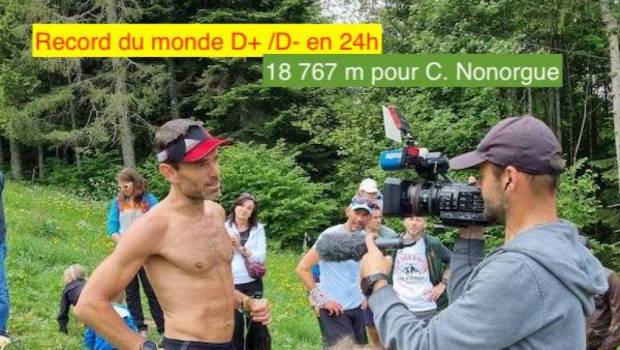 record du monde de denivele en 24h avec 18767 m