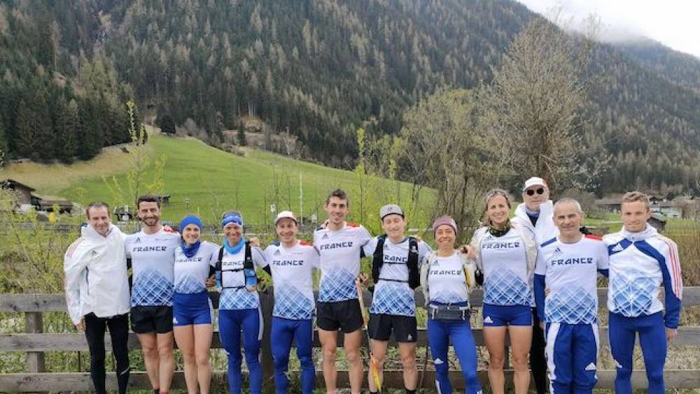 lequipe de france en reperage avant les championnats du monde de trail 2023