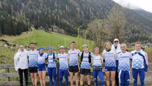 lequipe de france en reperage avant les championnats du monde de trail 2023