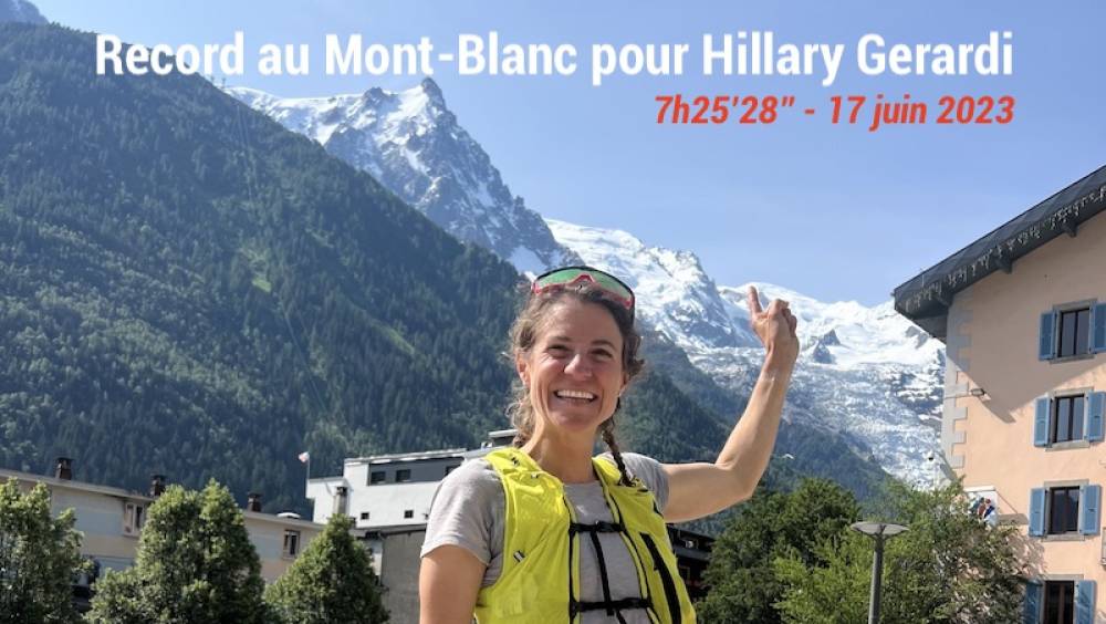 recor au mont blanc pour hillary gerardi