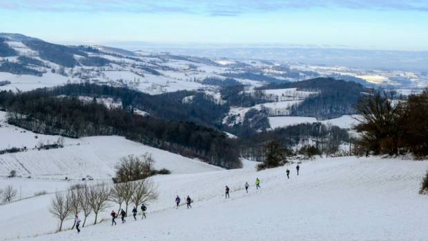 retour images sur trail hivernal des coursieres 2026